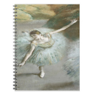 Dansar i Grönt av Edgar Degas Anteckningsbok