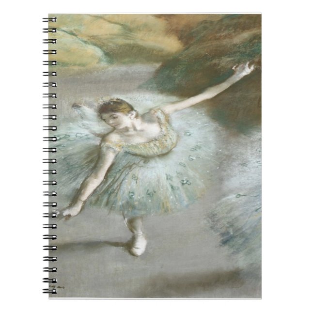 Dansar i Grönt av Edgar Degas Anteckningsbok (Framsidan)