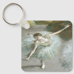 Dansar i Grönt av Edgar Degas Nyckelring