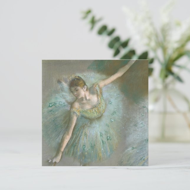 Dansar i Grönt Edgar Degas (Stående Fram)