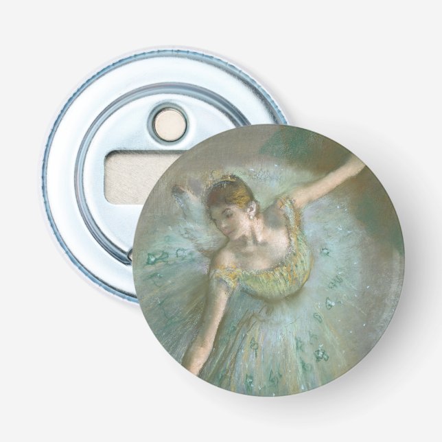 Dansar i Grönt Edgar Degas Flasköppnare (Framsidan)