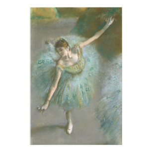 Dansar i Grönt Edgar Degas Fototryck