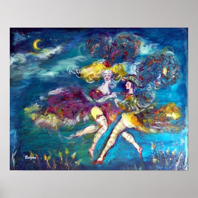 DANSAR I NATTEN POSTER (Framsidan)