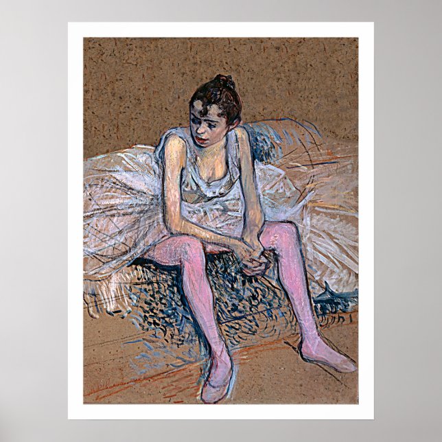 Dansar i Rosa Tights Poster (Framsidan)