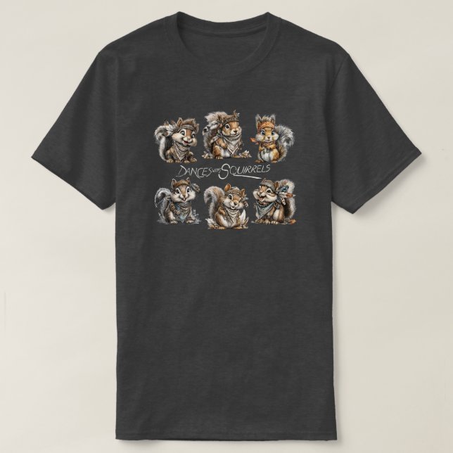 Dansar med ekorrar T-Shirt (Design framsida)