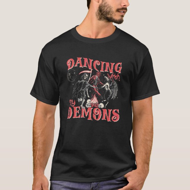 Dansar med mina demoner t shirt (Framsida)