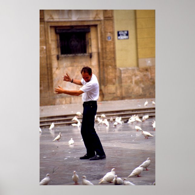 Dansar med Pigeons Poster (Framsidan)