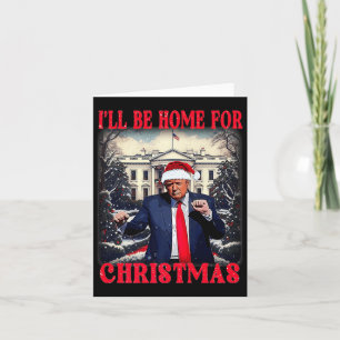 Dansar Roligt Humoristisk Trump Jag Kommer Hem Til Kort