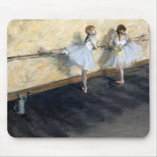 Dansar som är verksamma vid barren, Edgar Degas Musmatta