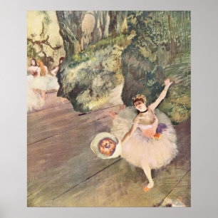 Dansar som tar en bög - Edgar Degas - 1878 Poster