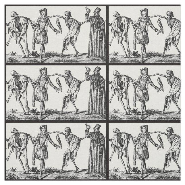 "Dansar vi med tyg för den död" svartepidemin (Provkarta)