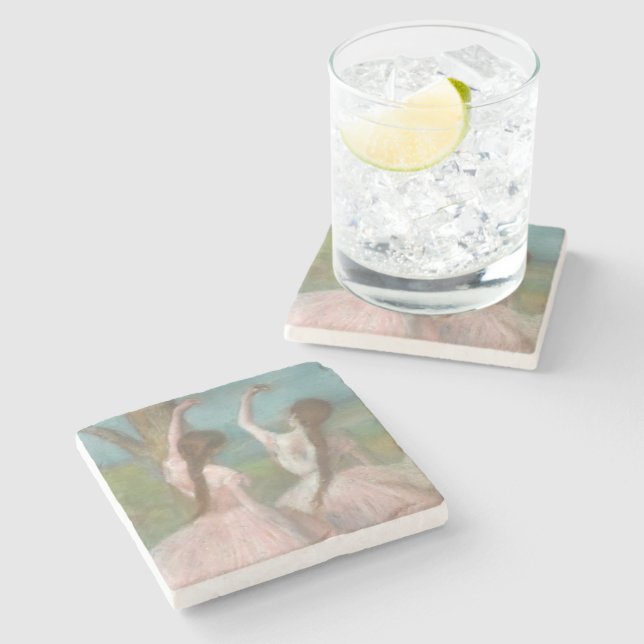 Dansar vid Rosa Edgar Degas Stenunderlägg (Sidan)