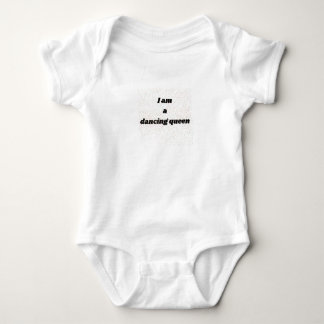 Dansardrottning baby växer t shirt
