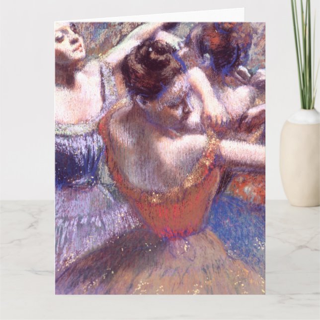 Dansare 1899 Edgar Degas    Kort (Framsida)