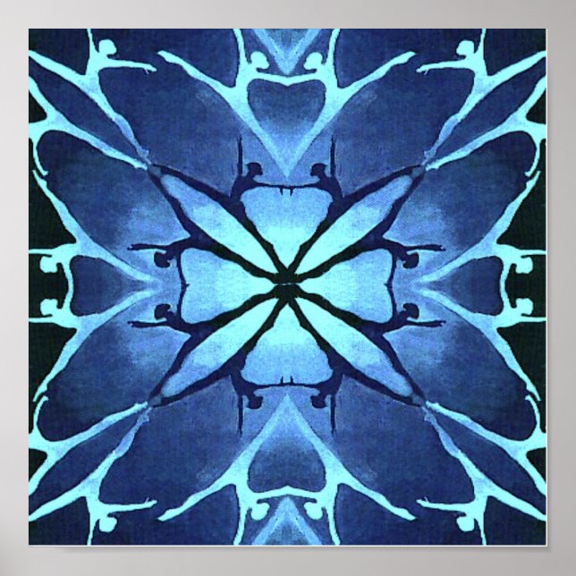 dansare (Aqua) (portfölj poster) Poster (Framsidan)