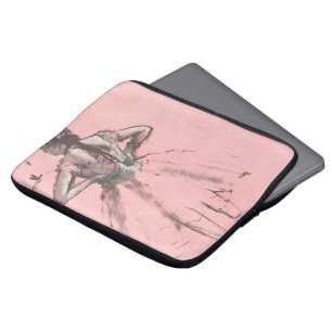 Dansare bakifrån, händerna på höfterna av Edgar De Laptop Sleeve