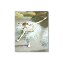 Dansare i grönt av Edgar Degas