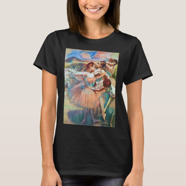 Dansare i landskap av Edgar Degas T Shirt (Framsida)