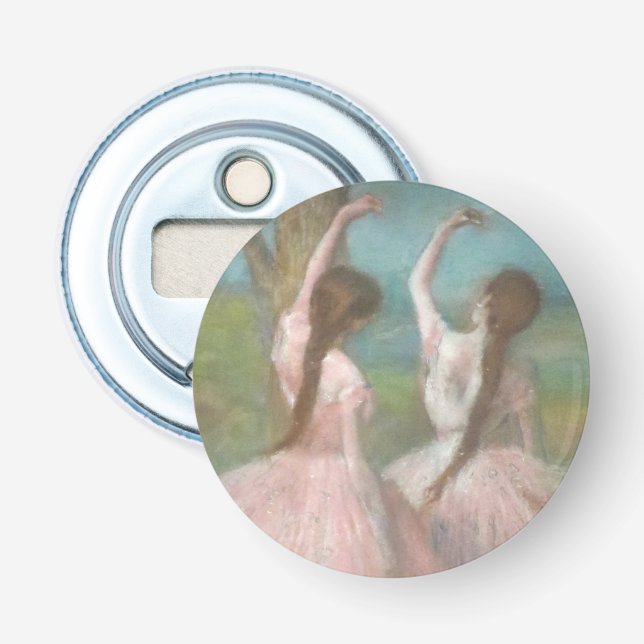 Dansare i rosa Edgar Degas Flasköppnare (Framsidan)
