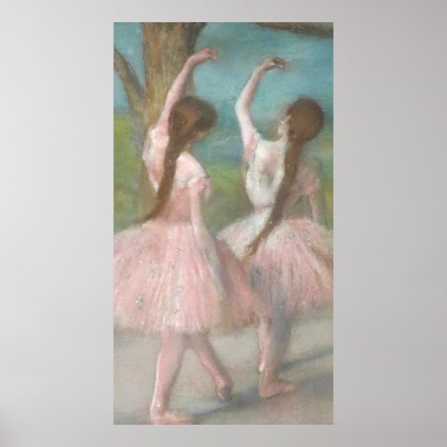 Dansare i rosa Edgar Degas Poster (Framsidan)