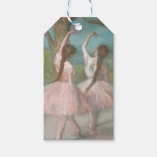 Dansare i rosa Edgar Degas Presentetikett
