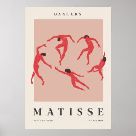Dansare i rött poster