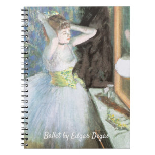 Dansare i sin omklädningsrum av Edgar Degas Anteckningsbok