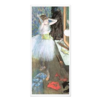Dansare i sin påklädningsrum av Edgar Degas Fototryck