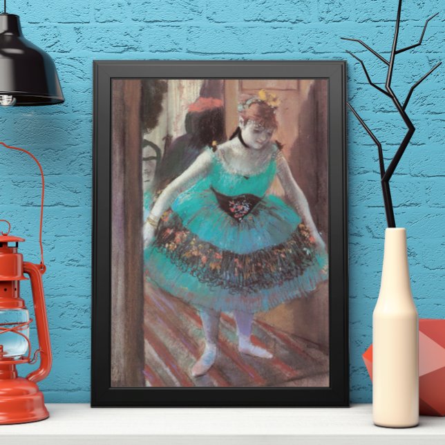 Dansare lämnar sin loge av Edgar Degas Poster (Skapare uppladdad)