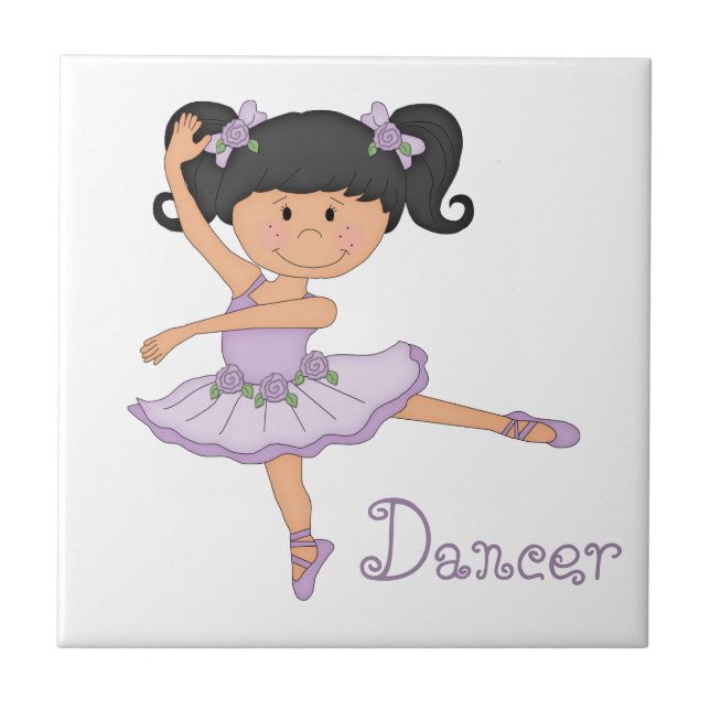 Dansare-LiteBallerina Kakelplatta (Framsidan)
