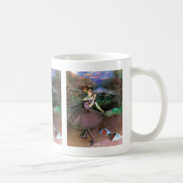 dansare med Bouquets by Degas Kaffemugg (Höger)