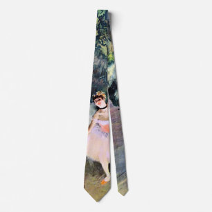 Dansare med en bukett blommor av Edgar Degas Slips