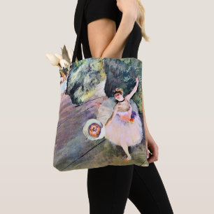 Dansare med en bukett blommor av Edgar Degas Tygkasse