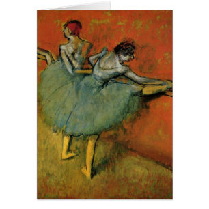 Dansare på puben av Edgar Germain Hilaire Degas OBS Kort