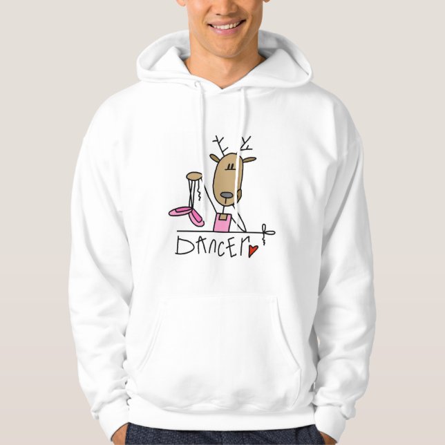 Dansare Ren Tröjor och presenter Sweatshirt (Framsida)