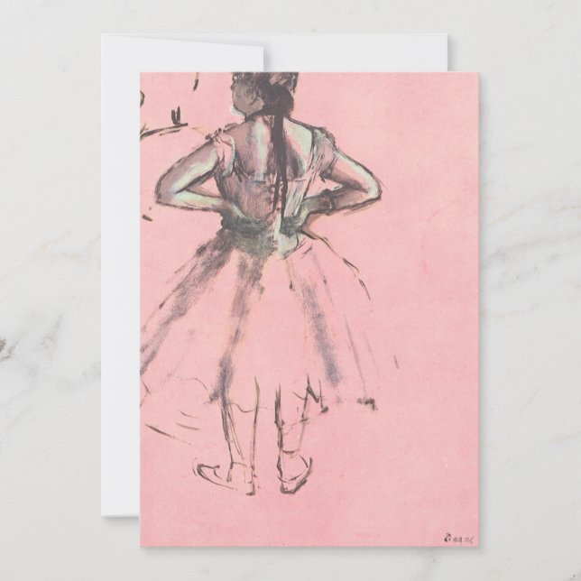 Dansare sedd bakifrån, händerna på höfterna av Edg (Framsida)