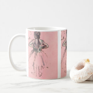 Dansare sedd bakifrån, händerna på höfterna av Edg Kaffemugg