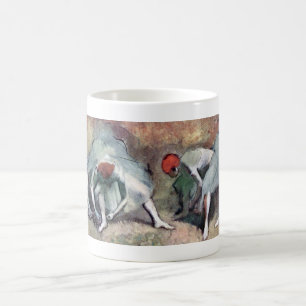 dansare som jagar deras skor, Edgar Degas Kaffemugg