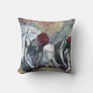 dansare som jagar deras skor, Edgar Degas Kudde