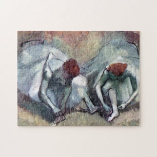 dansare som jagar deras skor, Edgar Degas Pussel