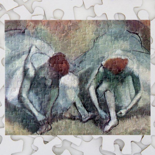 Dansare som snürar sina skor av Edgar Degas Pussel (Skapare uppladdad)