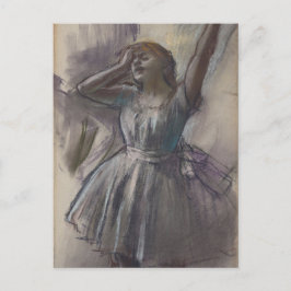 Dansare som stretchar Edgar Degas Vykort