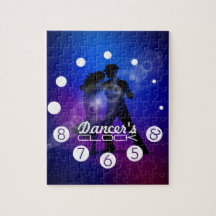 Dansare tar tid på med numrerar för Dancer's.