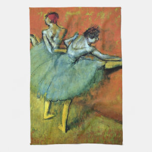 Dansare vid barraden av Edgar Degas, Vintage Balle Kökshandduk