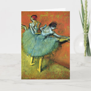 Dansare vid barraden av Edgar Degas, Vintage Balle Kort