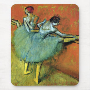 Dansare vid barrn av Edgar Degas, Vintage Ballet Musmatta