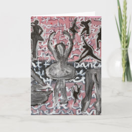 Dansarefödelsedag Kort