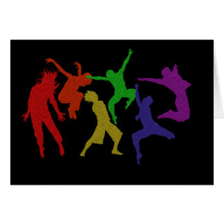 Dansarekort Hälsningskort