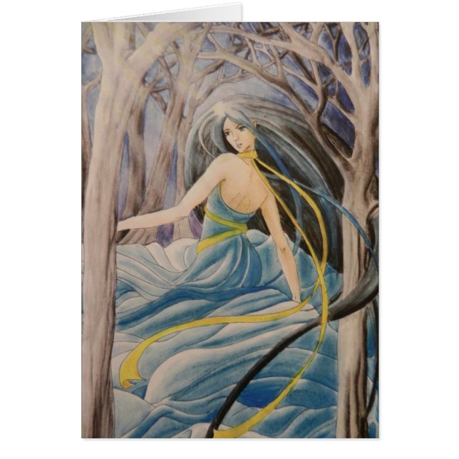 Dansarekortet Hälsningskort (Framsidan)