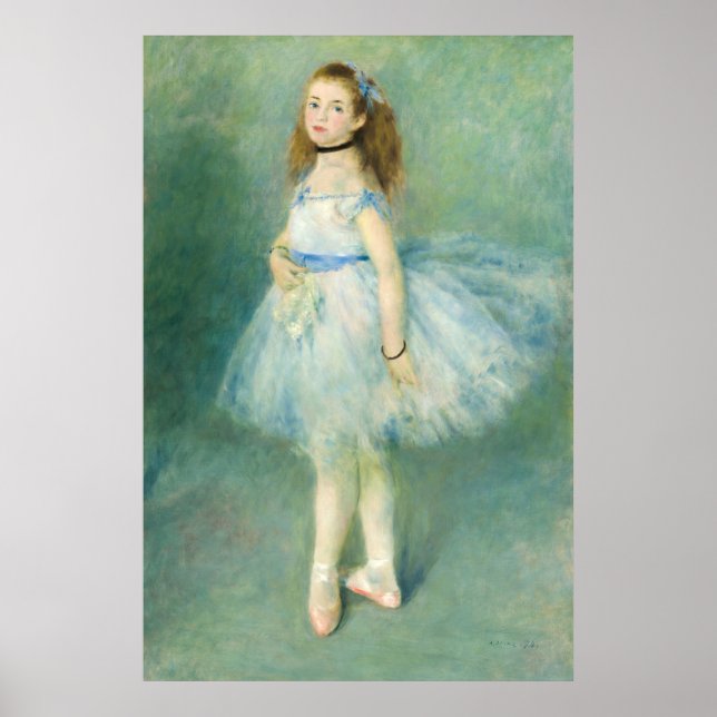 Dansaren - Auguste Renoir Finkonst Poster (Framsidan)